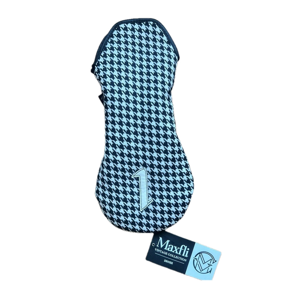 MaxFli NEW Vintage Collection Houndstooth Driver Golf Headcover